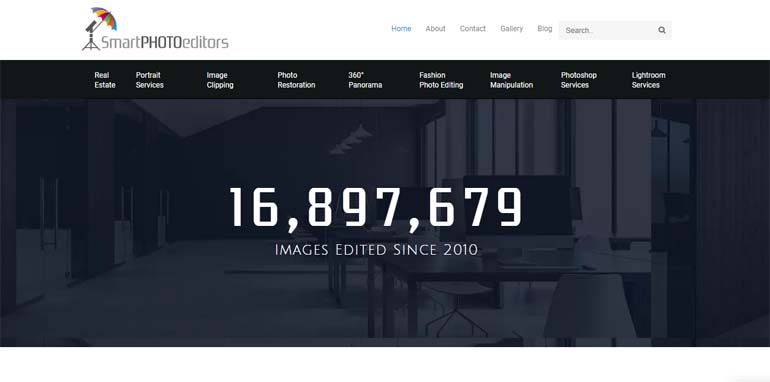 Smart Photo Editors homepage