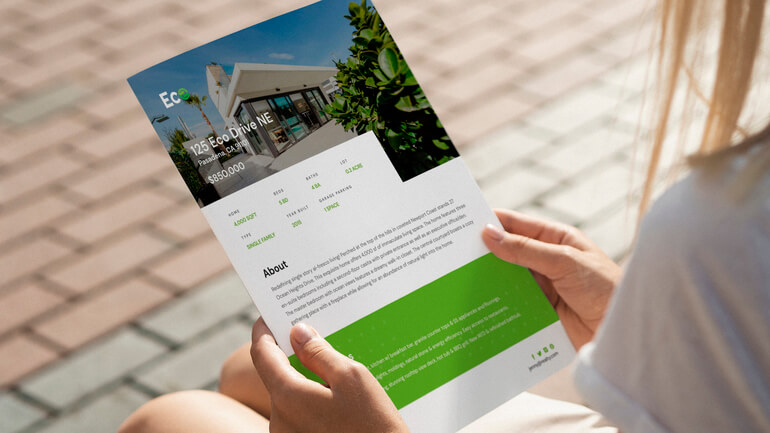 AgentUp Real Estate Flyers