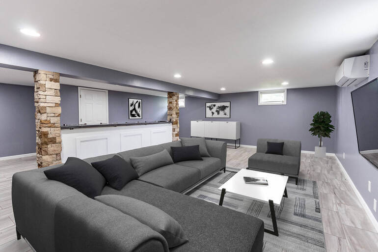 After: Virtual Staging by AgentUp