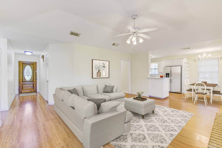 After: Virtual Staging by AgentUp