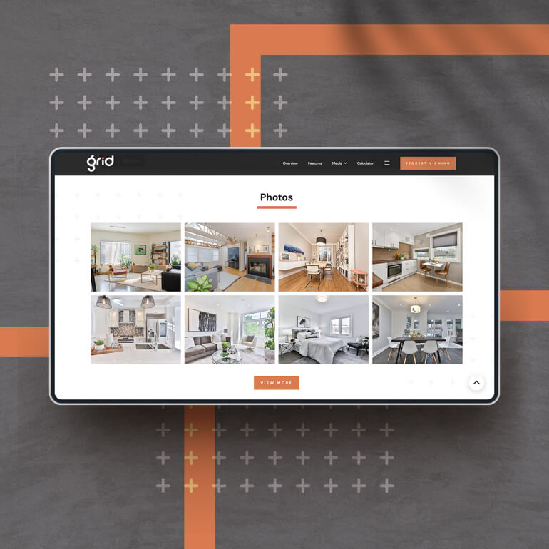 AgentUp Grid Theme Single Property Website
