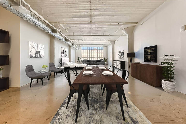 After: Virtual Staging by AgentUp