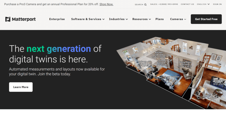 Matterport virtual tour