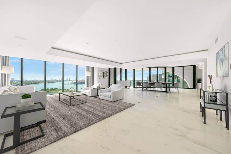 After: AI Virtual Staging by AgentUp
