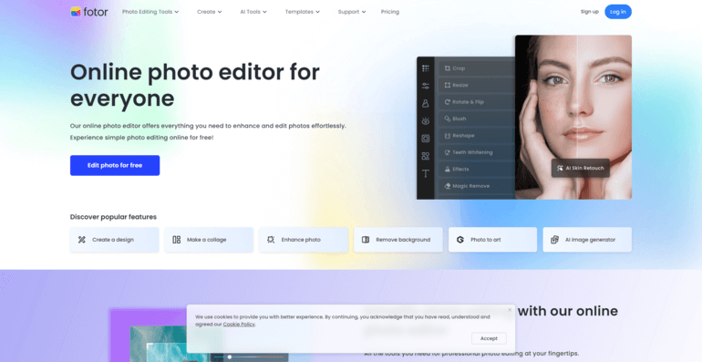 Fotor Real Estate Photo Editing App