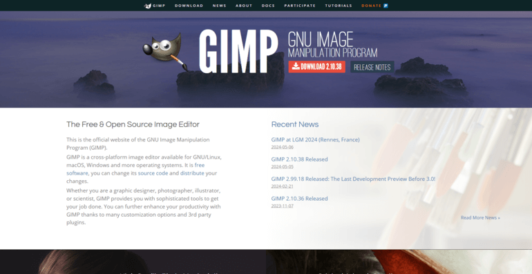 GIMP Real Estate Photo Editing App