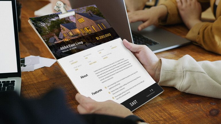 AgentUp Real Estate Flyers
