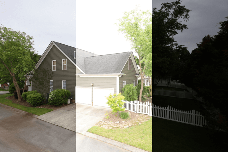 Before: Original Images - Three Exposures