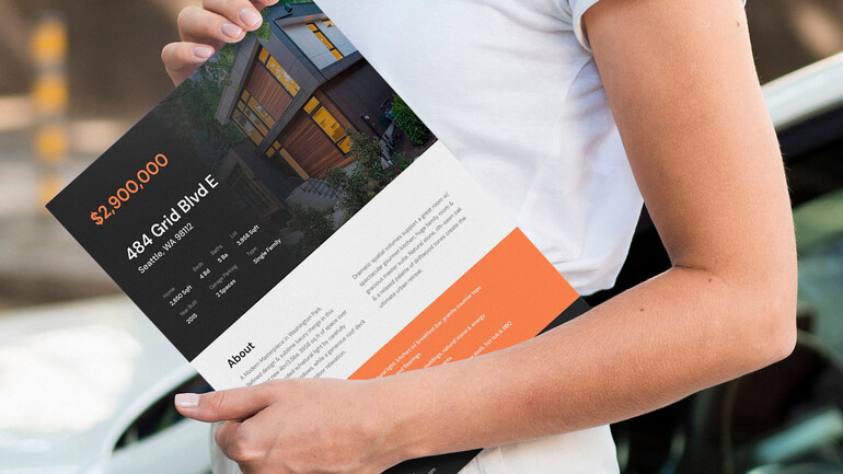 Real Estate Flyers by AgentUp