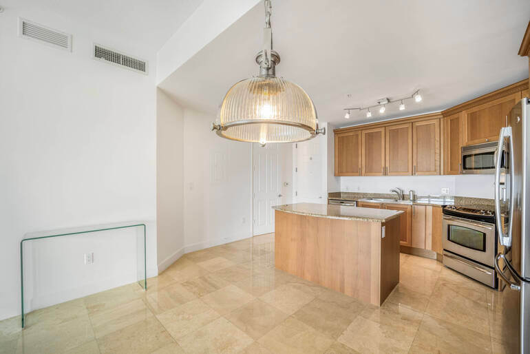 Before: Empty Kitchen