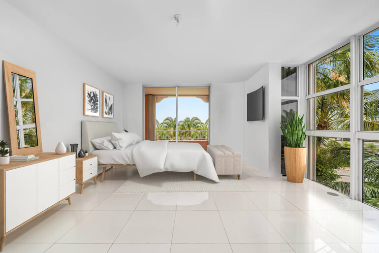 After: AI Virtual Staging by AgentUp