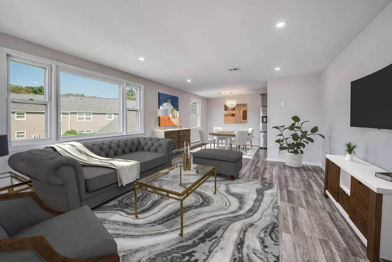 After: Virtual Staging by AgentUp