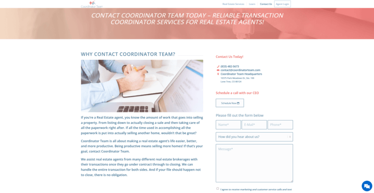 Coordinator Team