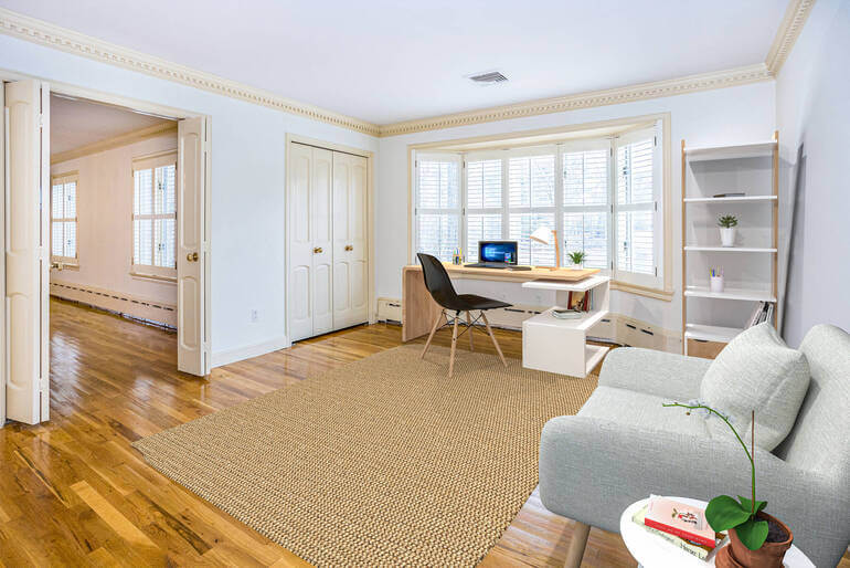 After: AI Virtual Staging by AgentUp