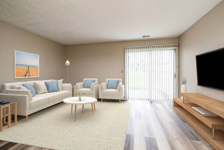After: Virtual Staging by AgentUp