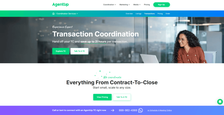 real estate transaction coordinator services
